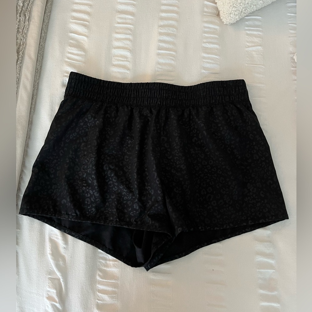 Cheetah Print Running Shorts